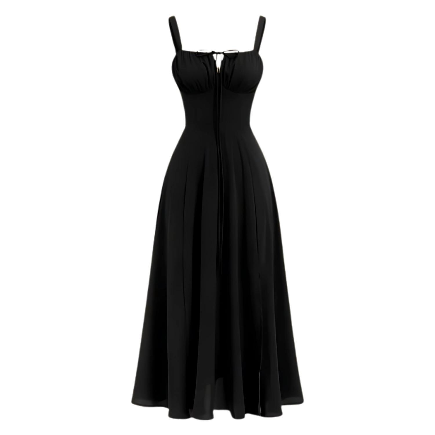 Tirzah - Zwiewna sukienka typu slip z falbanami w stylu boho