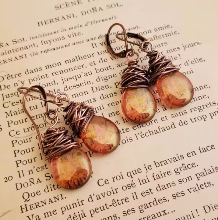 Brandy – Kolczyki Firefly w stylu boho