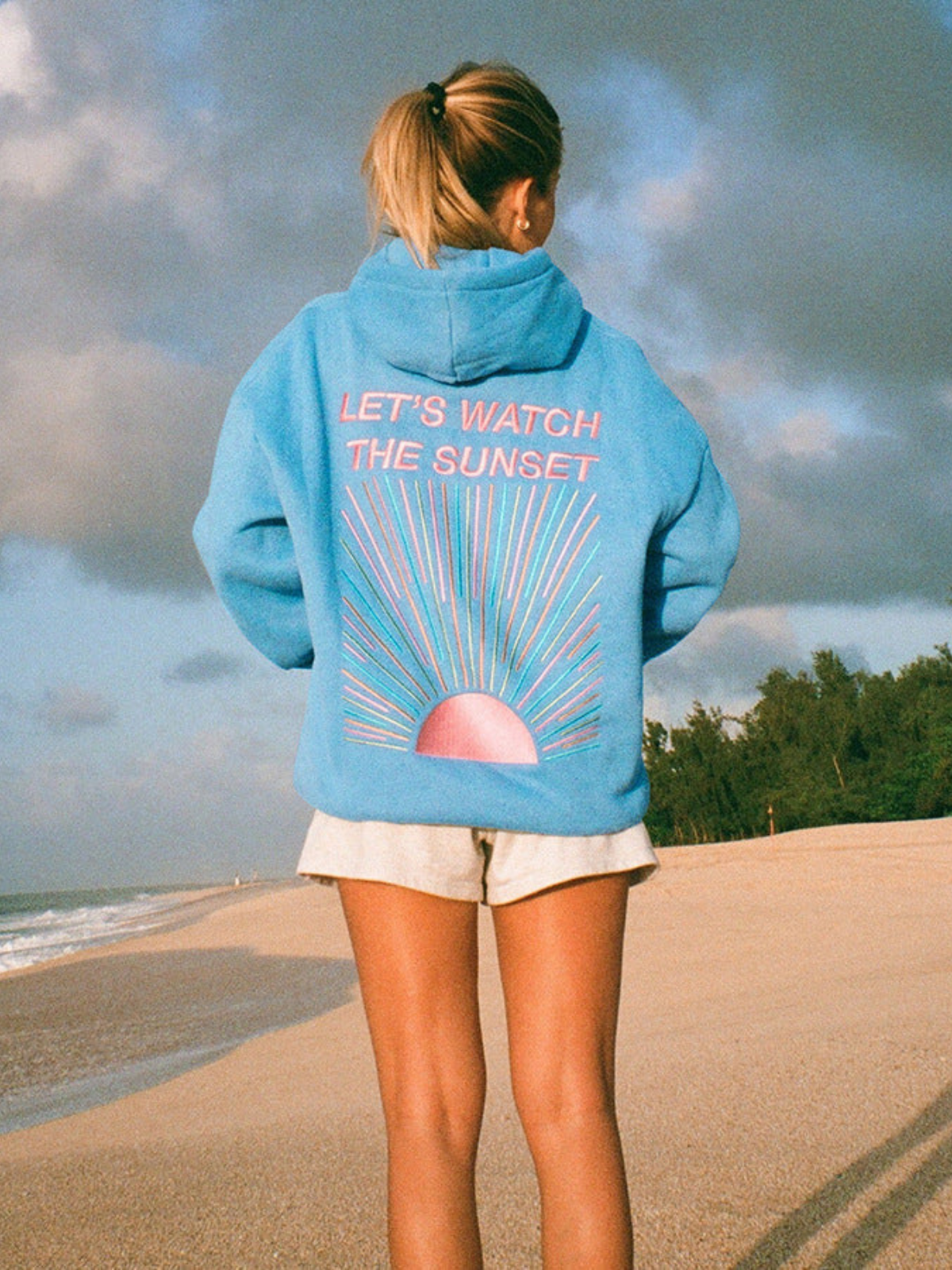 Ophelia™ – Bluza z kapturem Evening Bliss
