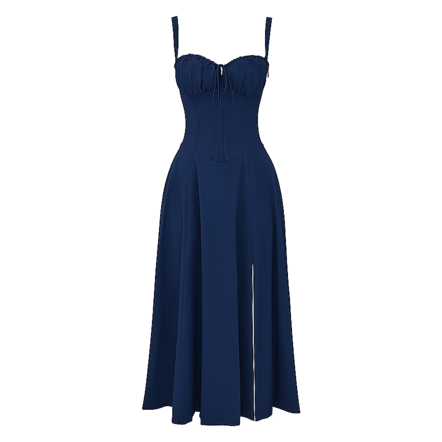 Tirzah - Zwiewna sukienka typu slip z falbanami w stylu boho