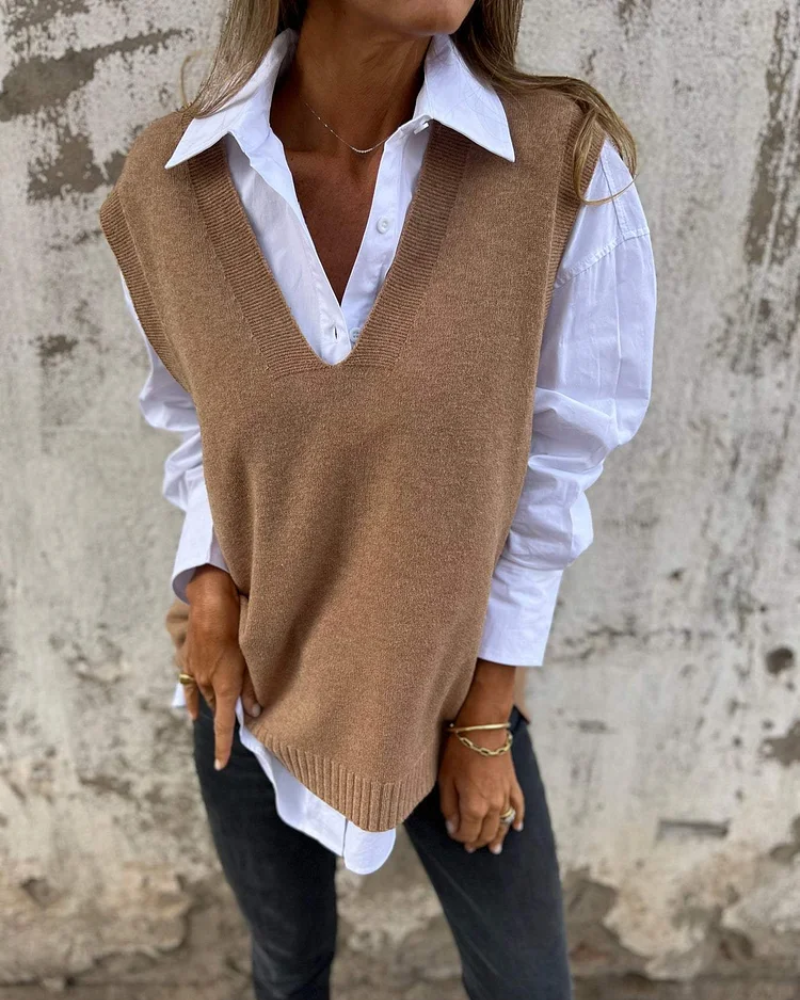 Nusa - Sweter z dzianiny