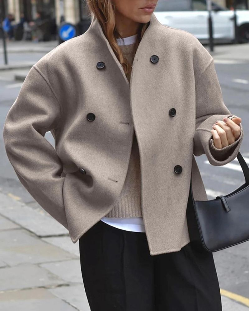 Anaia - Kurtka oversize w stylu francuskim