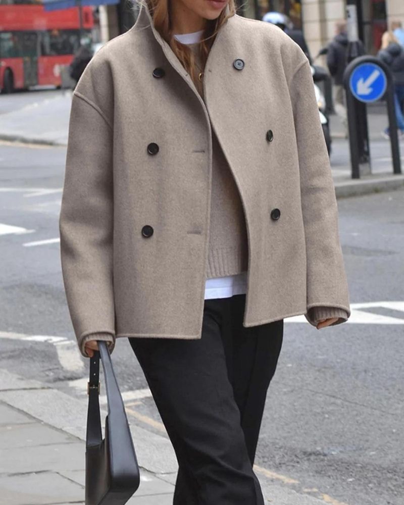 Anaia - Kurtka oversize w stylu francuskim
