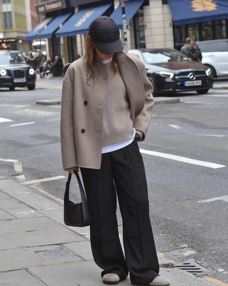 Anaia - Kurtka oversize w stylu francuskim