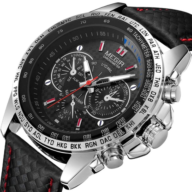 Luksusowy zegarek z mechanizmem kwarcowym klasy premium