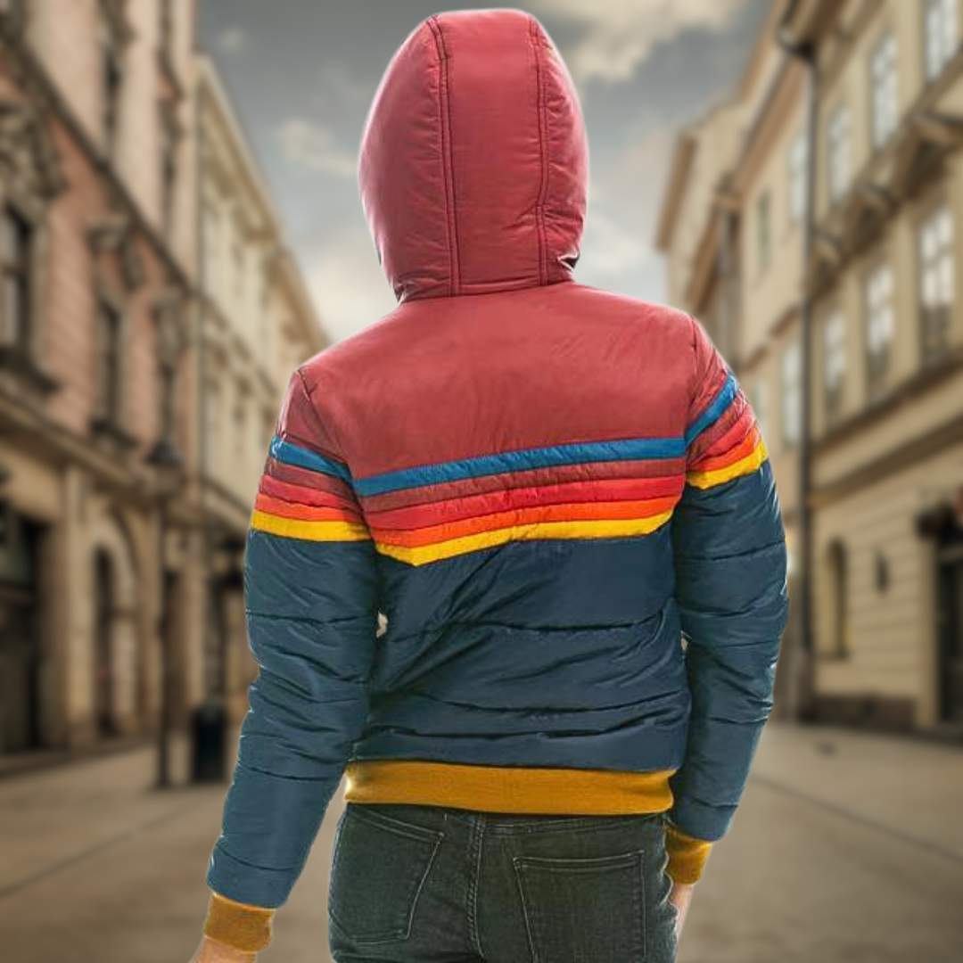 Lorena™ – Damska kurtka inspirowana stylem retro