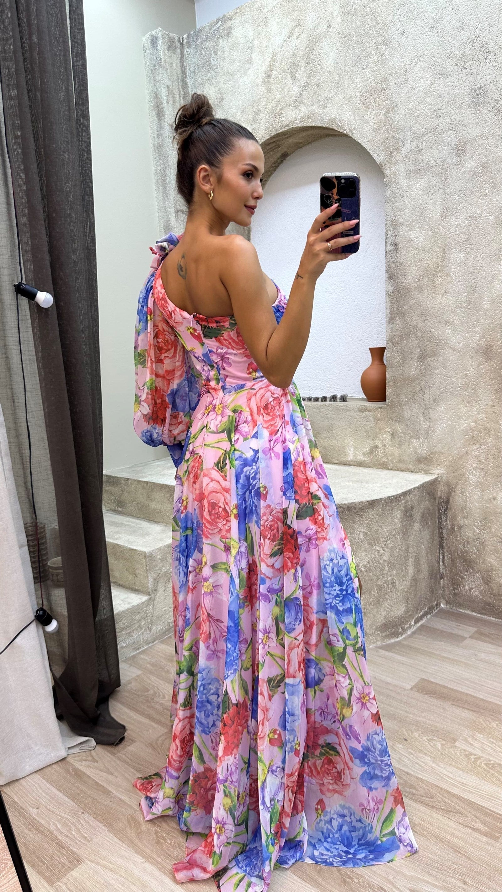 Mckenna - Promienna sukienka maxi