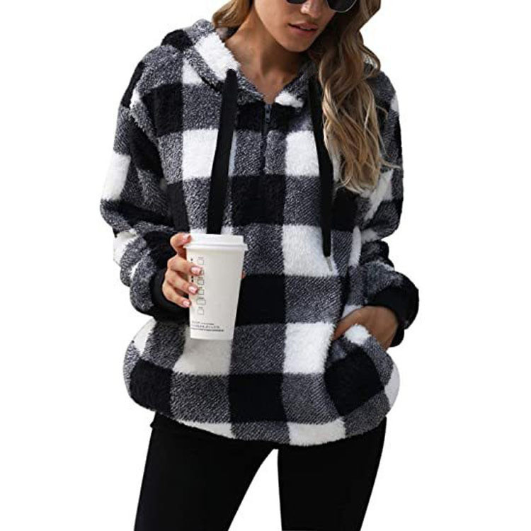 Mariam - Stylowy sweter z półsuwakiem