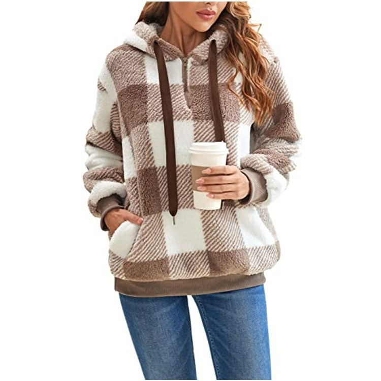 Mariam - Stylowy sweter z półsuwakiem