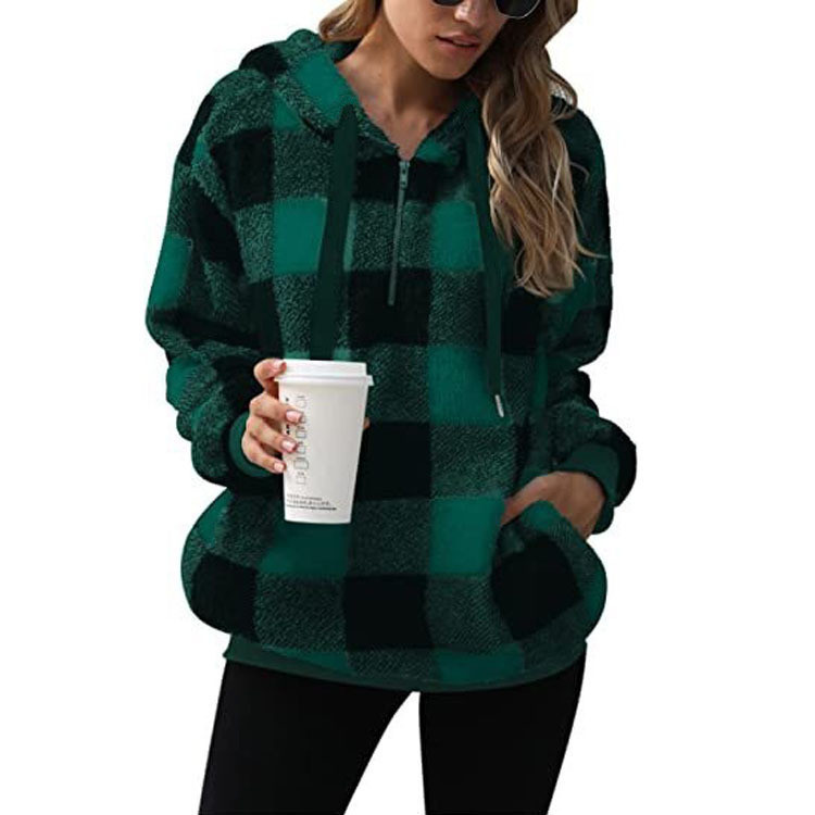 Mariam - Stylowy sweter z półsuwakiem