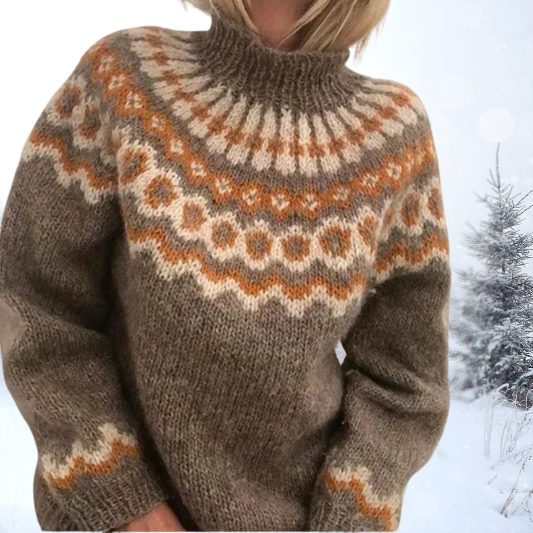 Esther - Turtleneck Knitted Sweater