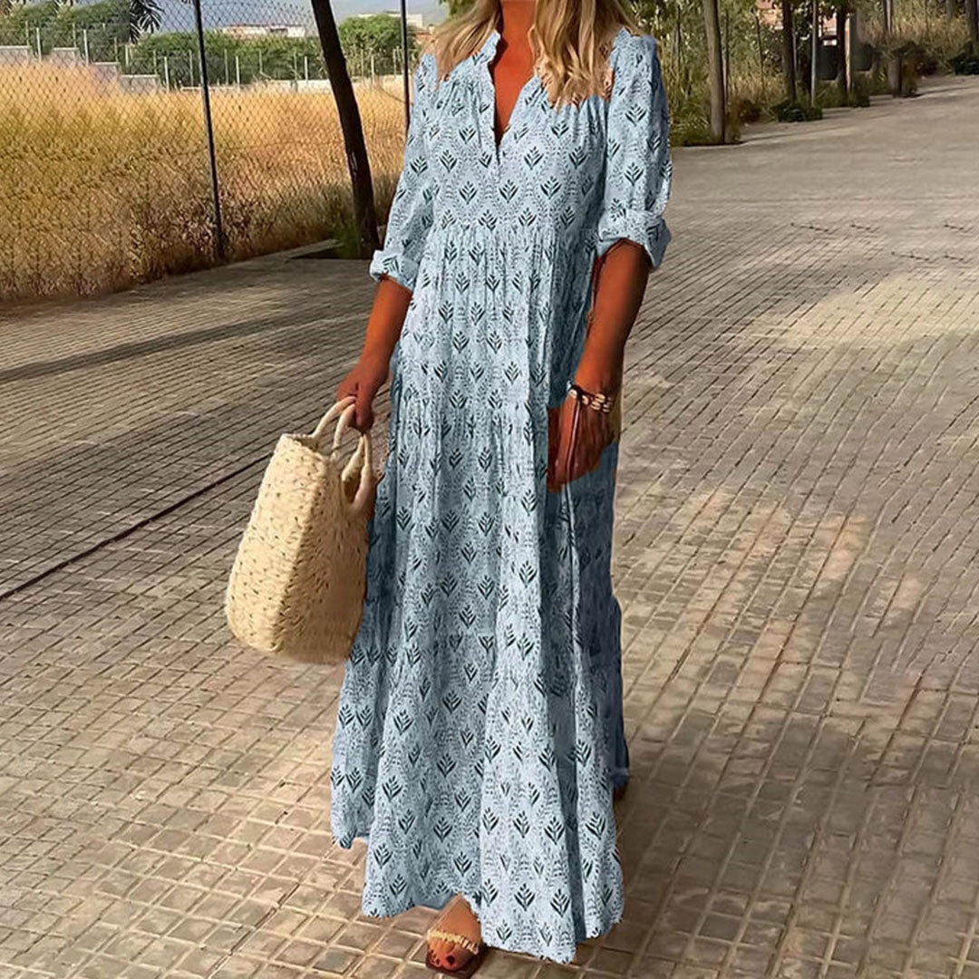 Mia - Sukienka maxi w stylu bohemy