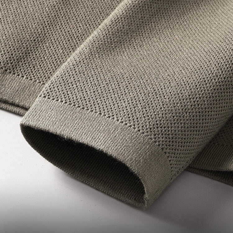 Bjorn - Sweter typu slim fit z klapami