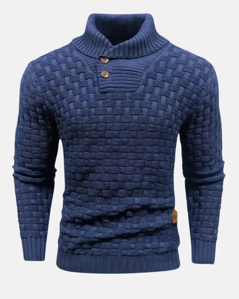 Sweter z dzianiny Rivetto