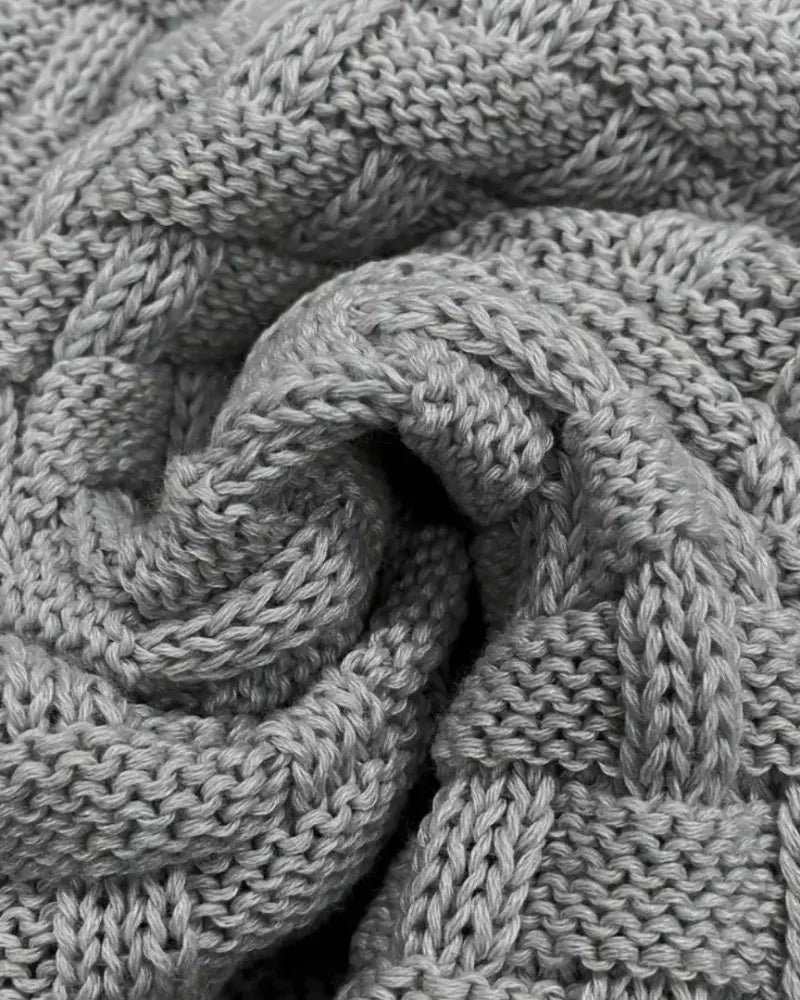 Sweter z dzianiny Rivetto