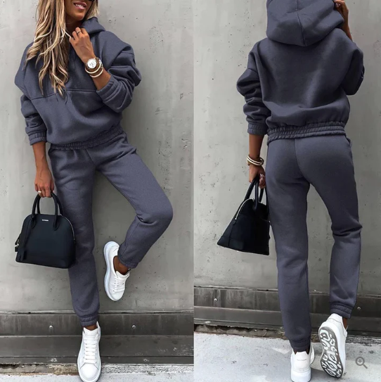 Vikki - Stylowy, swobodny dres o luźnym kroju