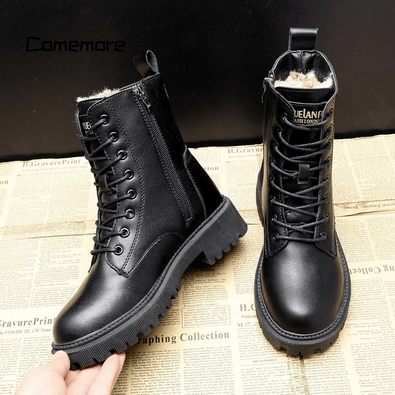Polerowane czarne buty