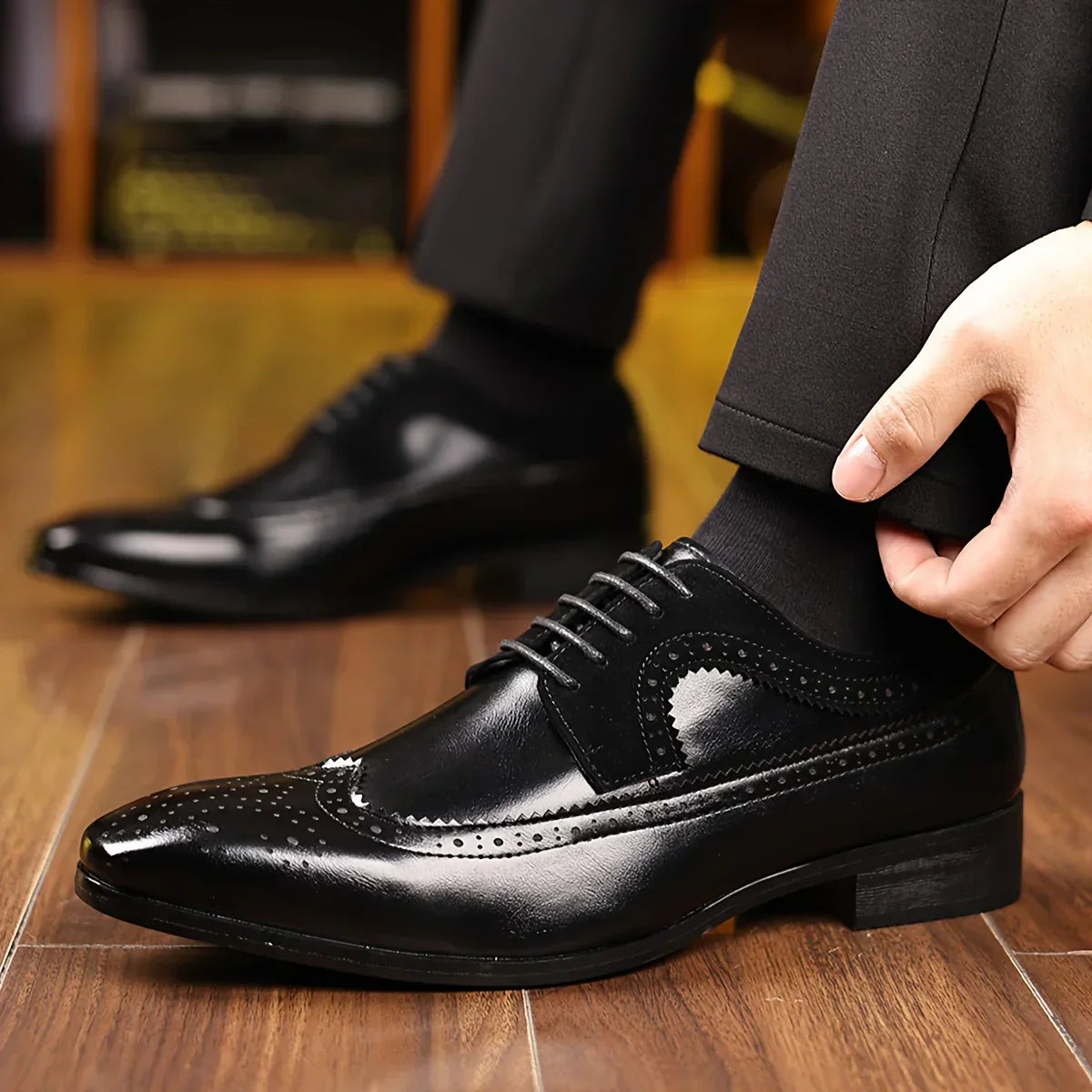 Alexander Oryginalne eleganckie buty Prescott
