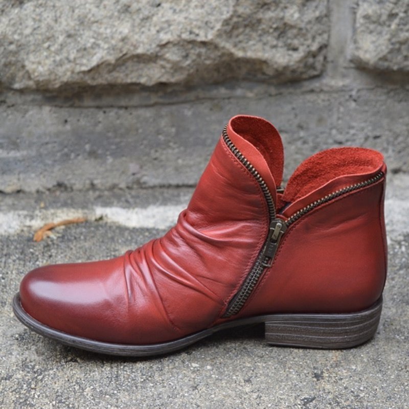 Buty codzienne zapinane na zamek