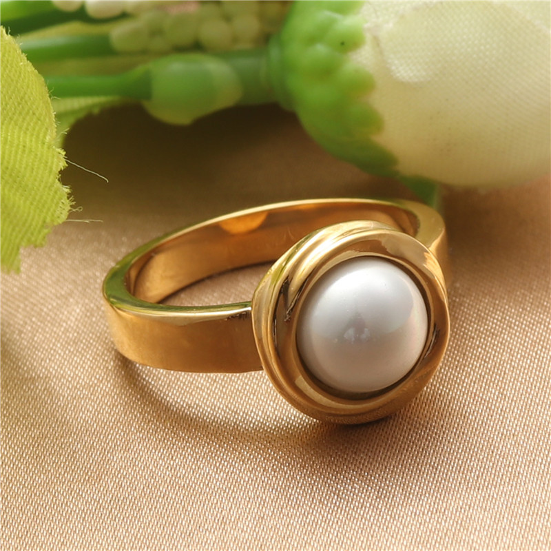 Lorelei – Elegancki pierścionek z pereł