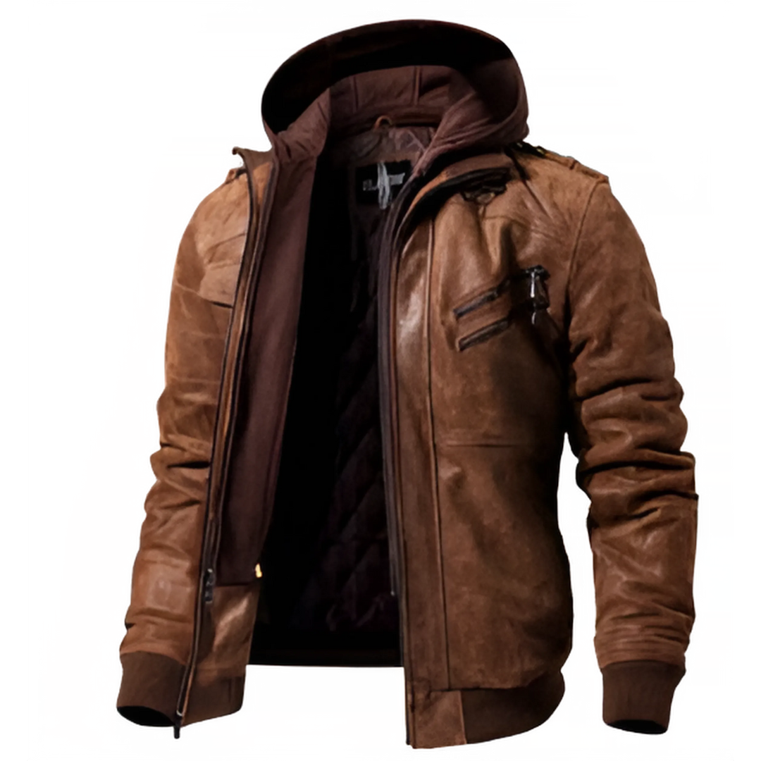 Albert - Jacket Coat Removable Hoodie