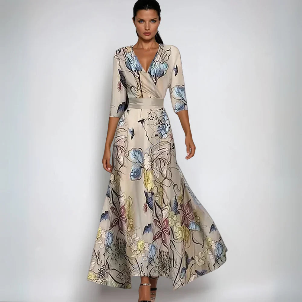 Elise™ - Elegancka sukienka w kwiaty, która doda Ci pewności siebie