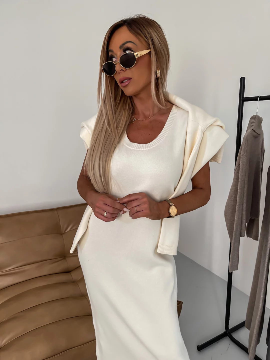 Nicole - Jesienno-zimowy zestaw dzianinowy