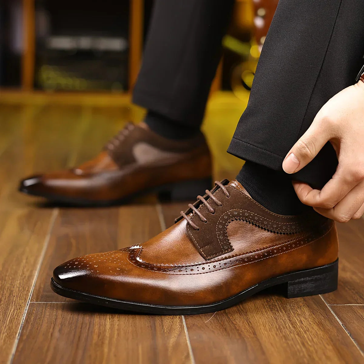 Alexander Oryginalne eleganckie buty Prescott