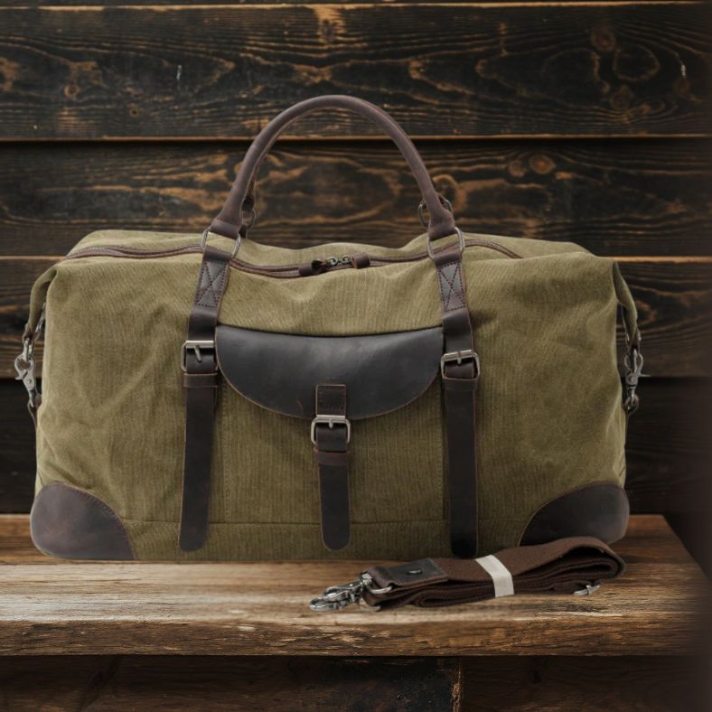 Bryan - Torba podróżna w stylu vintage