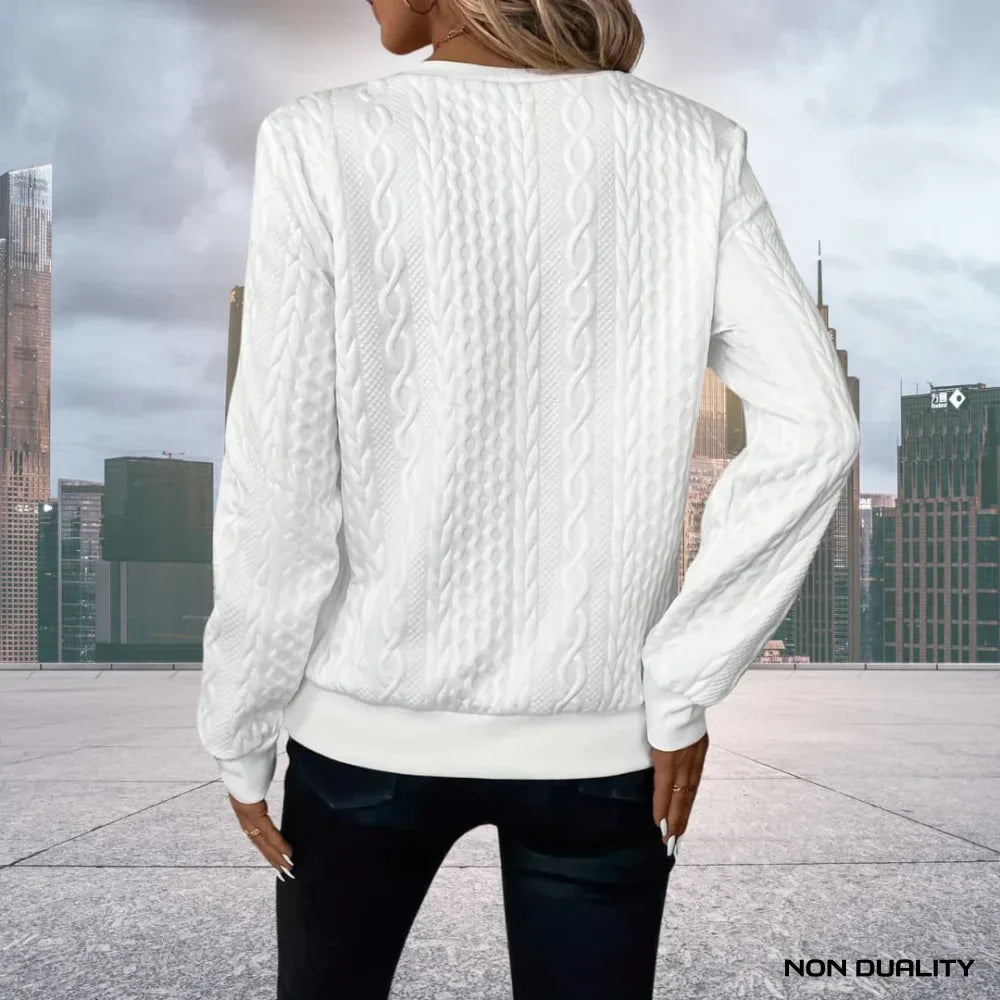 Sweter z zamkiem błyskawicznym