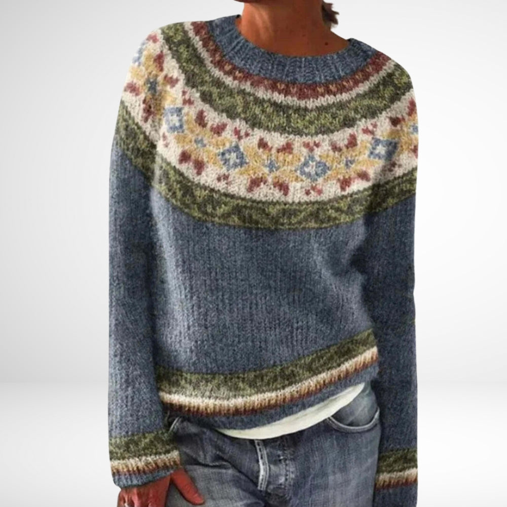 Savannah - Retro Pullover Sweater Top