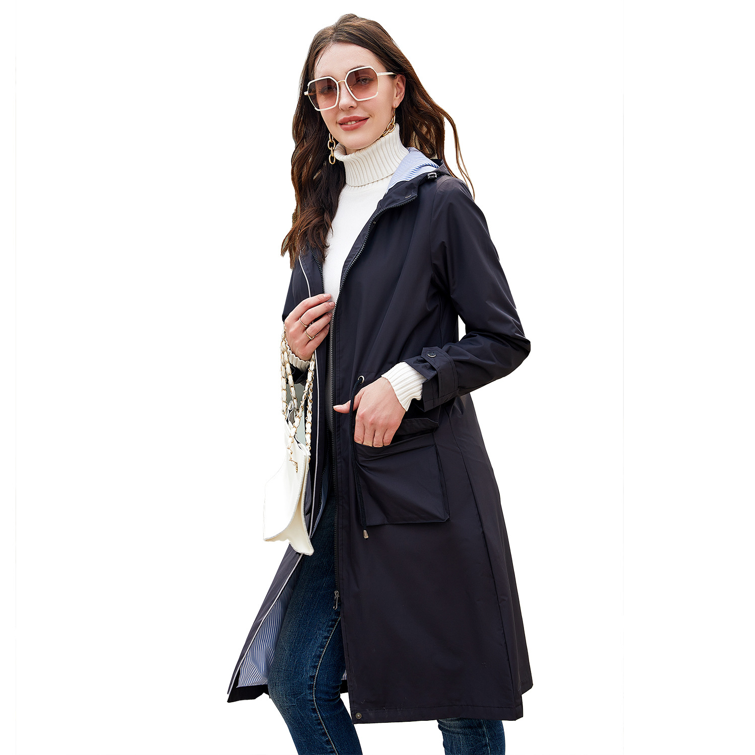 Bethany - Stylowy wodoodporny trencz