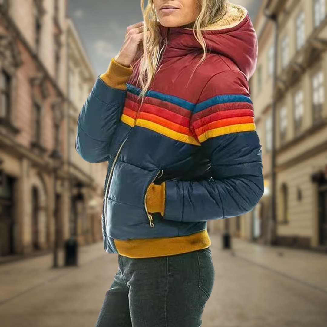 Lorena™ – Damska kurtka inspirowana stylem retro