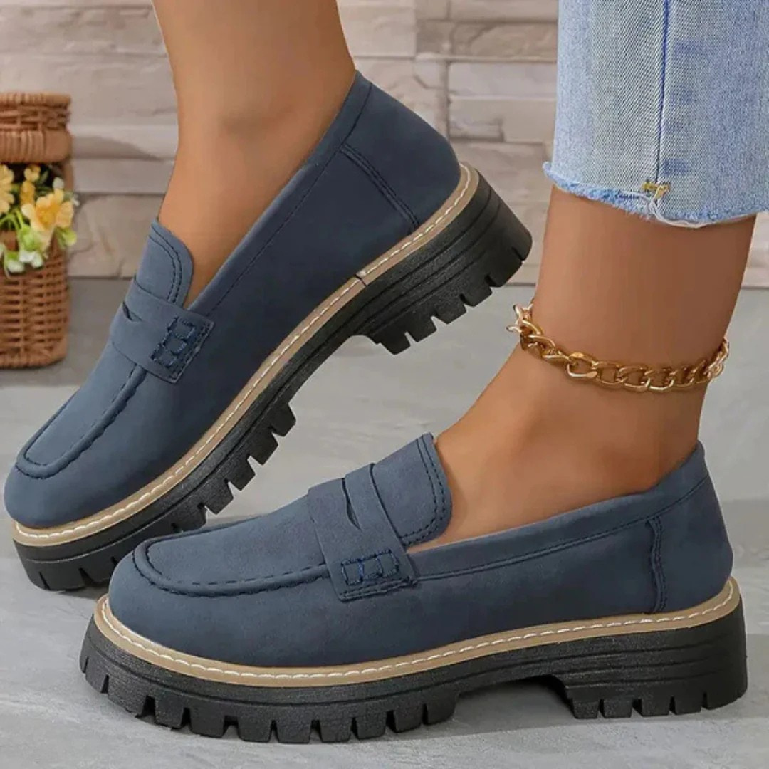 Chaye - Matowe buty w brytyjskim stylu
