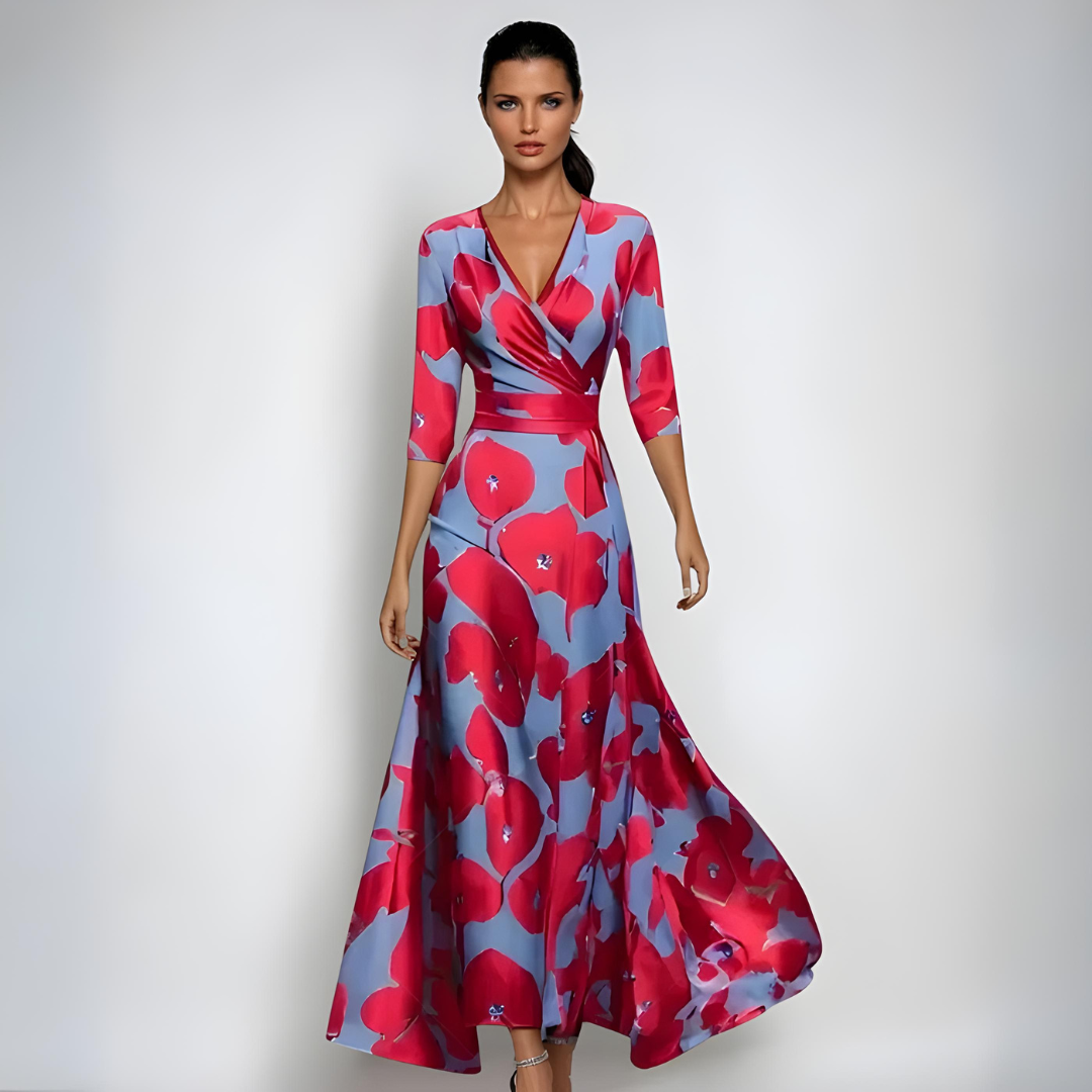 Elise™ - Elegancka sukienka w kwiaty, która doda Ci pewności siebie