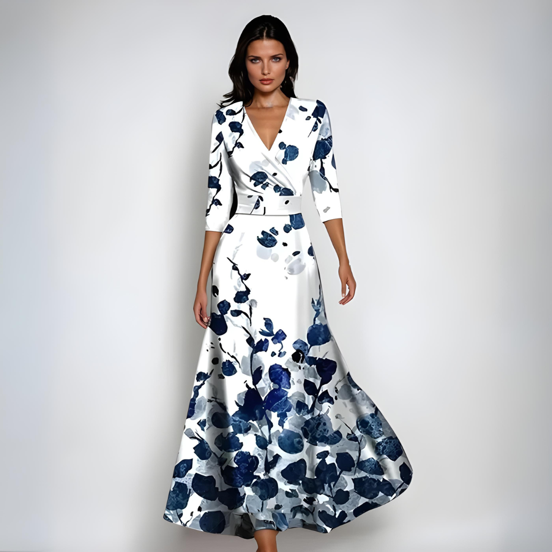 Elise™ - Elegancka sukienka w kwiaty, która doda Ci pewności siebie