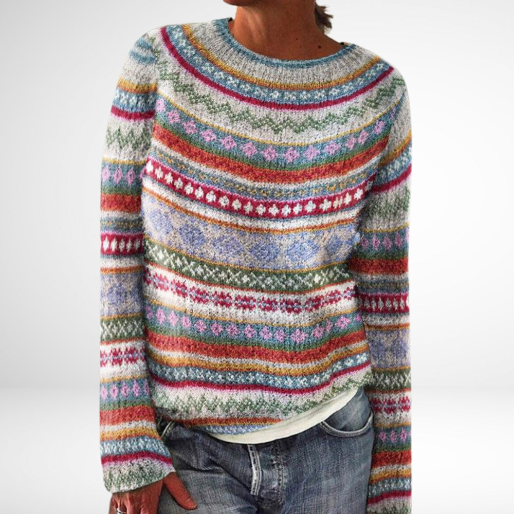 Maria - Round Neck Loose Sweater