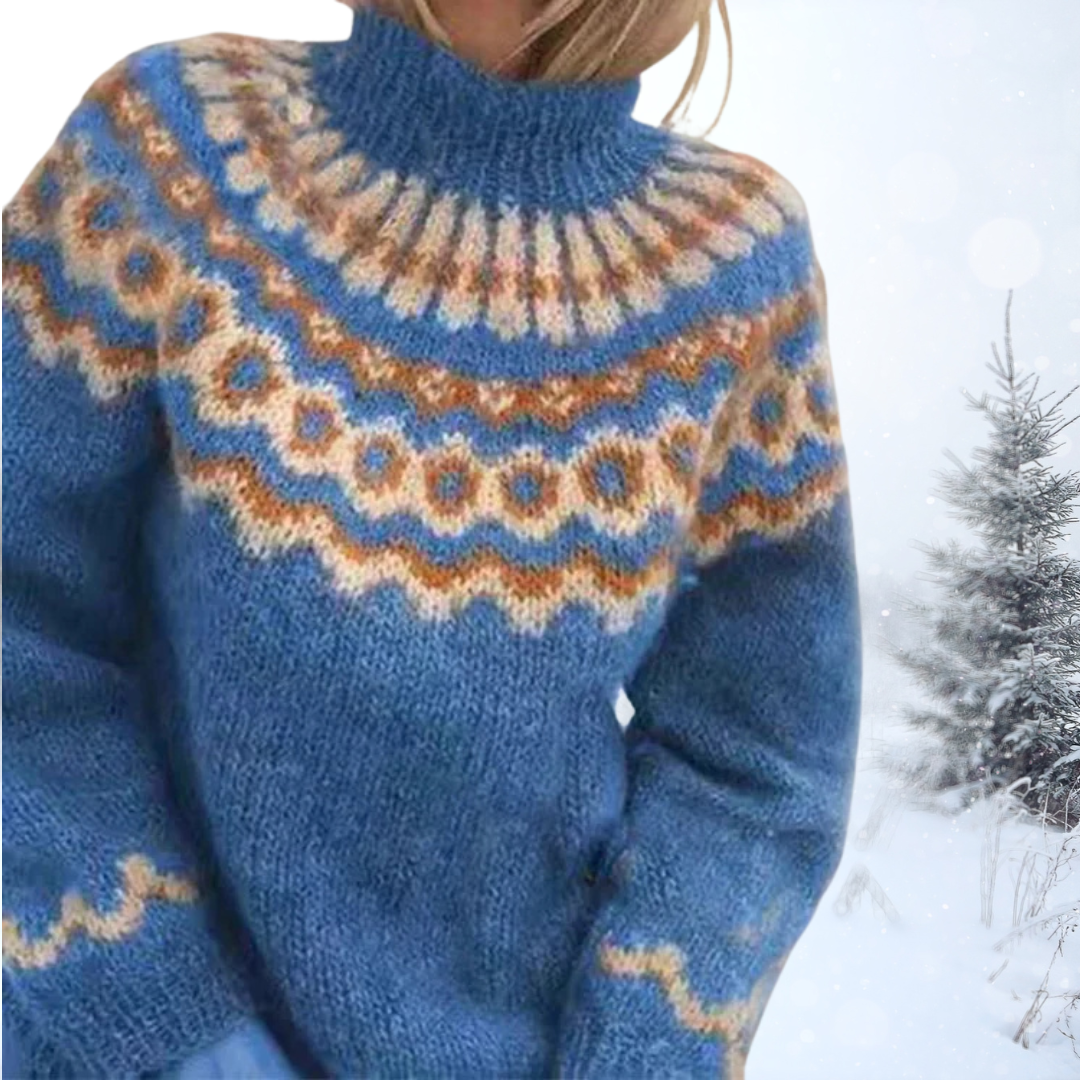 Esther - Turtleneck Knitted Sweater