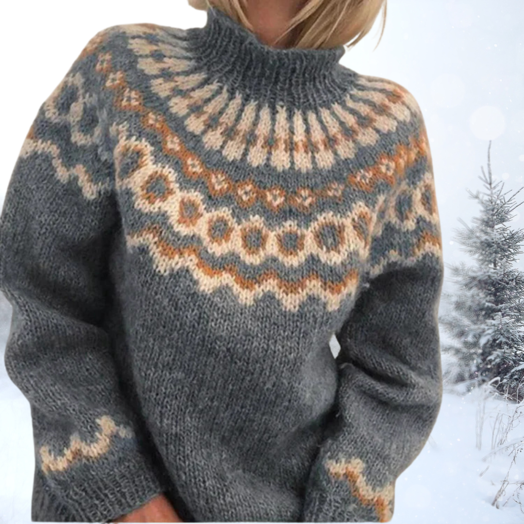 Esther - Turtleneck Knitted Sweater