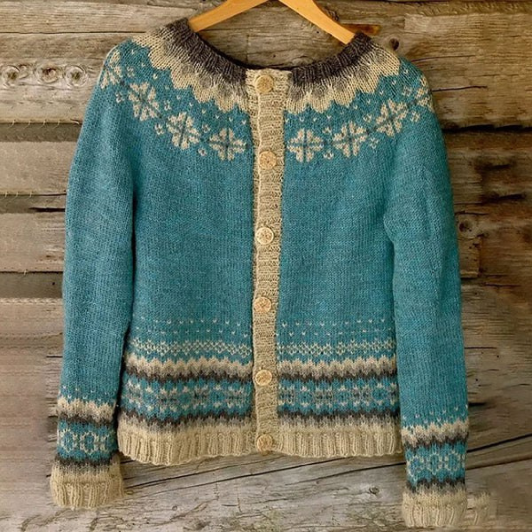 Brielle - Winter Knitted Cardigan