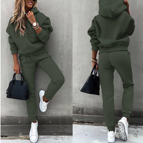 Vikki - Stylowy, swobodny dres o luźnym kroju