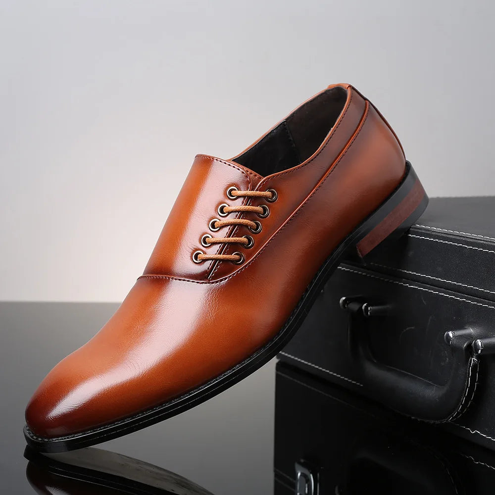 Bertolini Oryginalne eleganckie buty Oxford