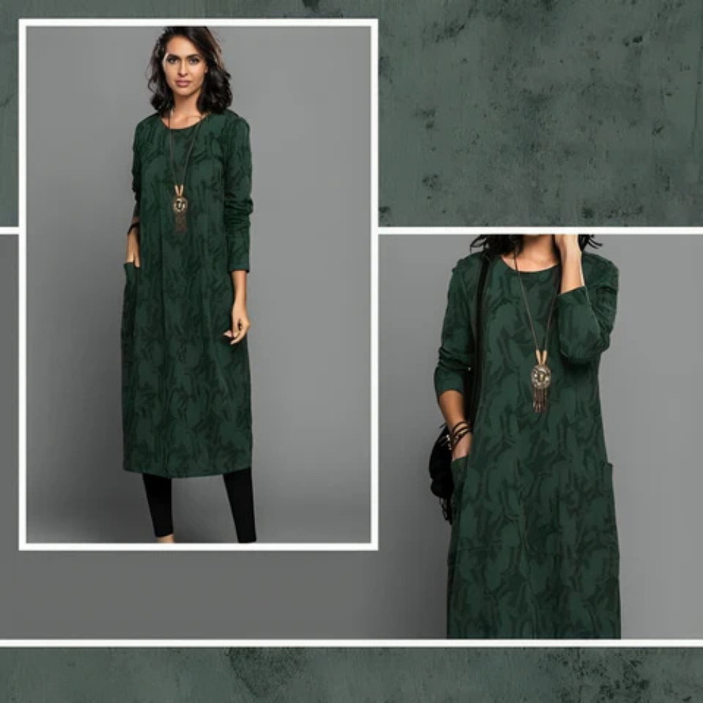 Bertha - Elegant Winter Dress