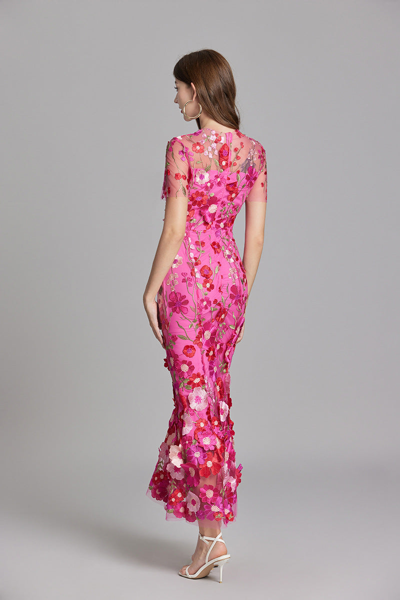 Jessica - Elegancka sukienka w kwiaty