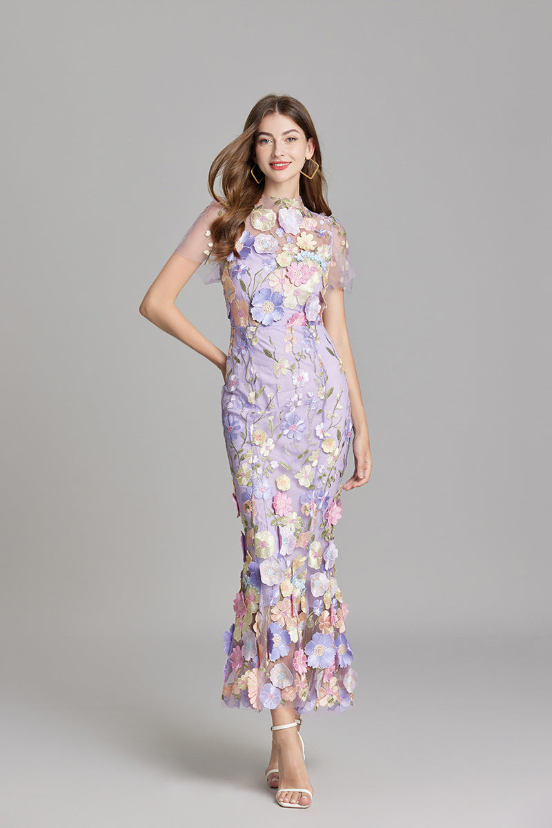 Jessica - Elegancka sukienka w kwiaty