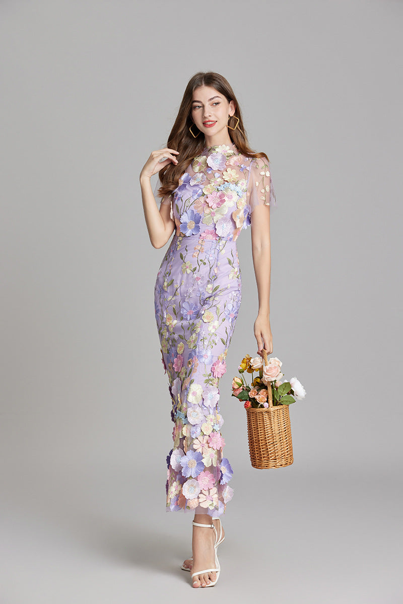 Jessica - Elegancka sukienka w kwiaty