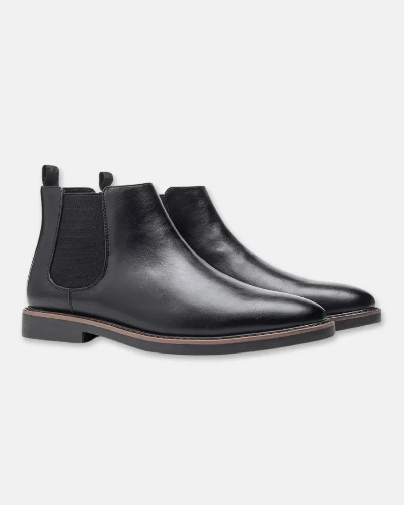 Arthur - Buty retro ze skóry bydlęcej