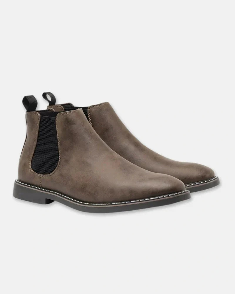 Arthur - Buty retro ze skóry bydlęcej