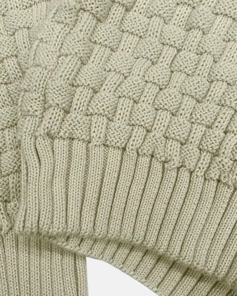 Sweter z dzianiny Rivetto