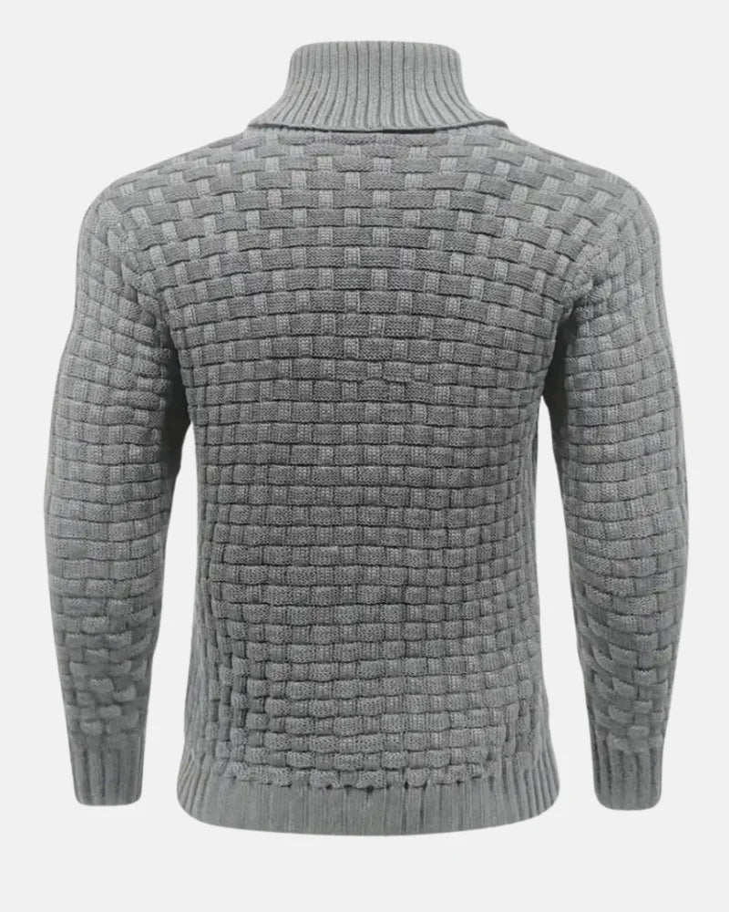 Sweter z dzianiny Rivetto